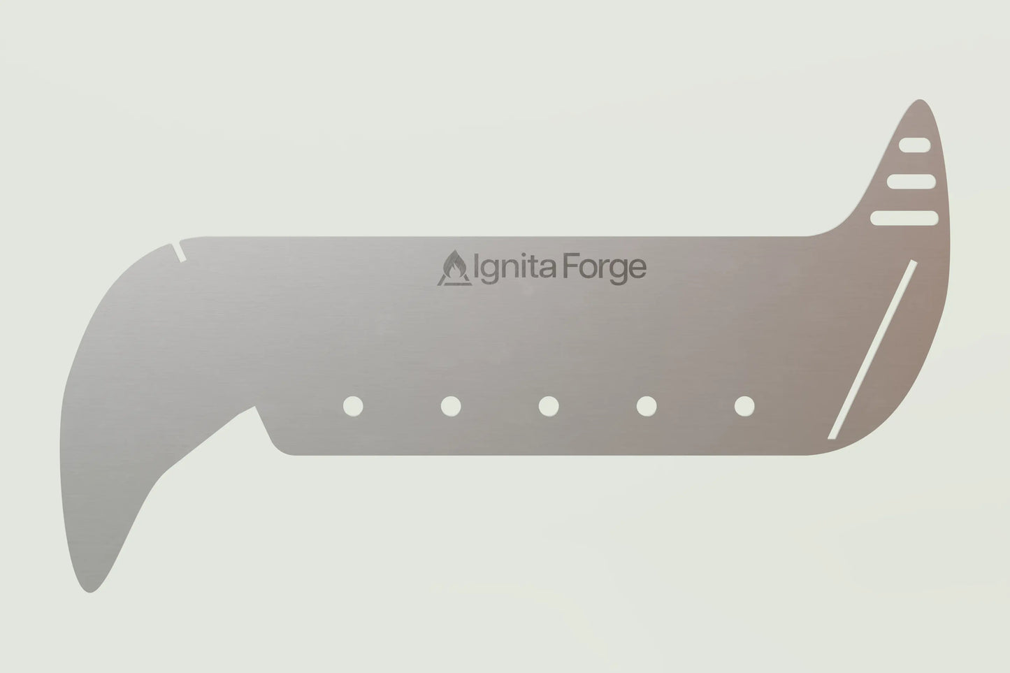 Lateral Gratar Portabil Inox Ignita Forge